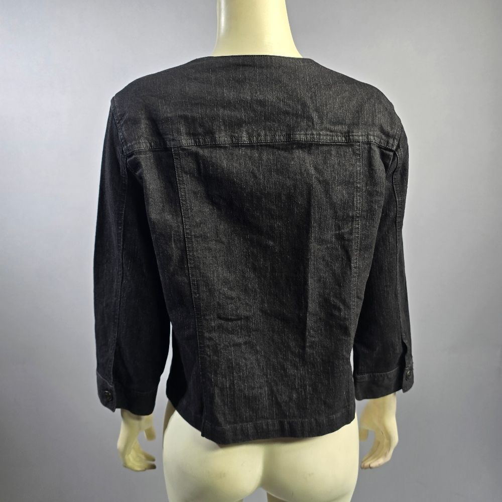 Ruby Rd Black Embellished Blazer R12 - Picture 5 of 6